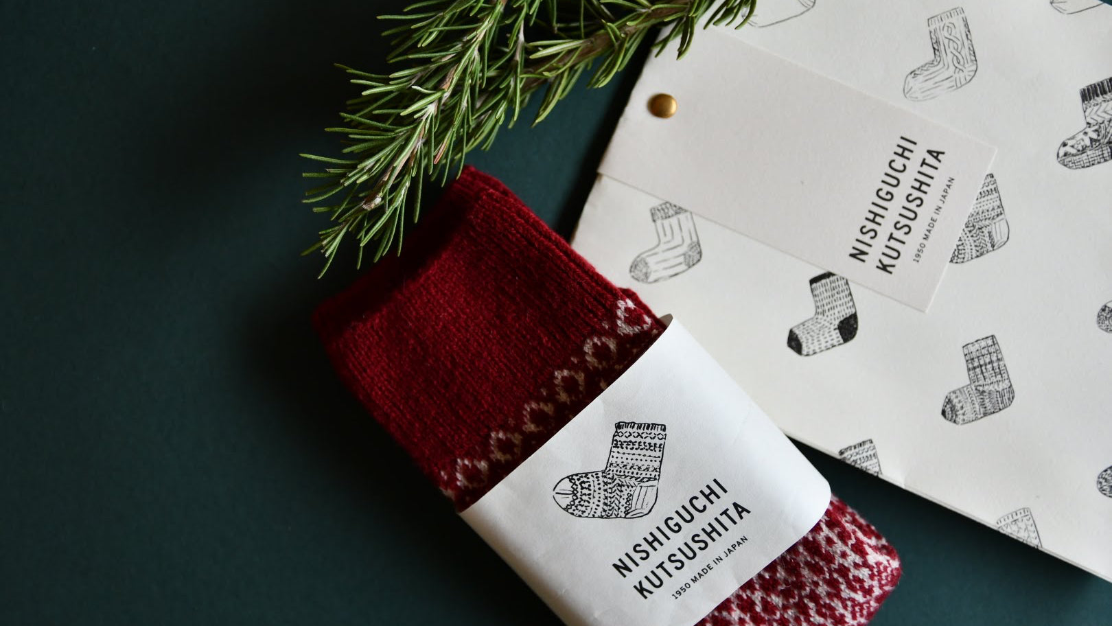 最高のホリデーギフトを。ニシグチクツシタのポップアップ