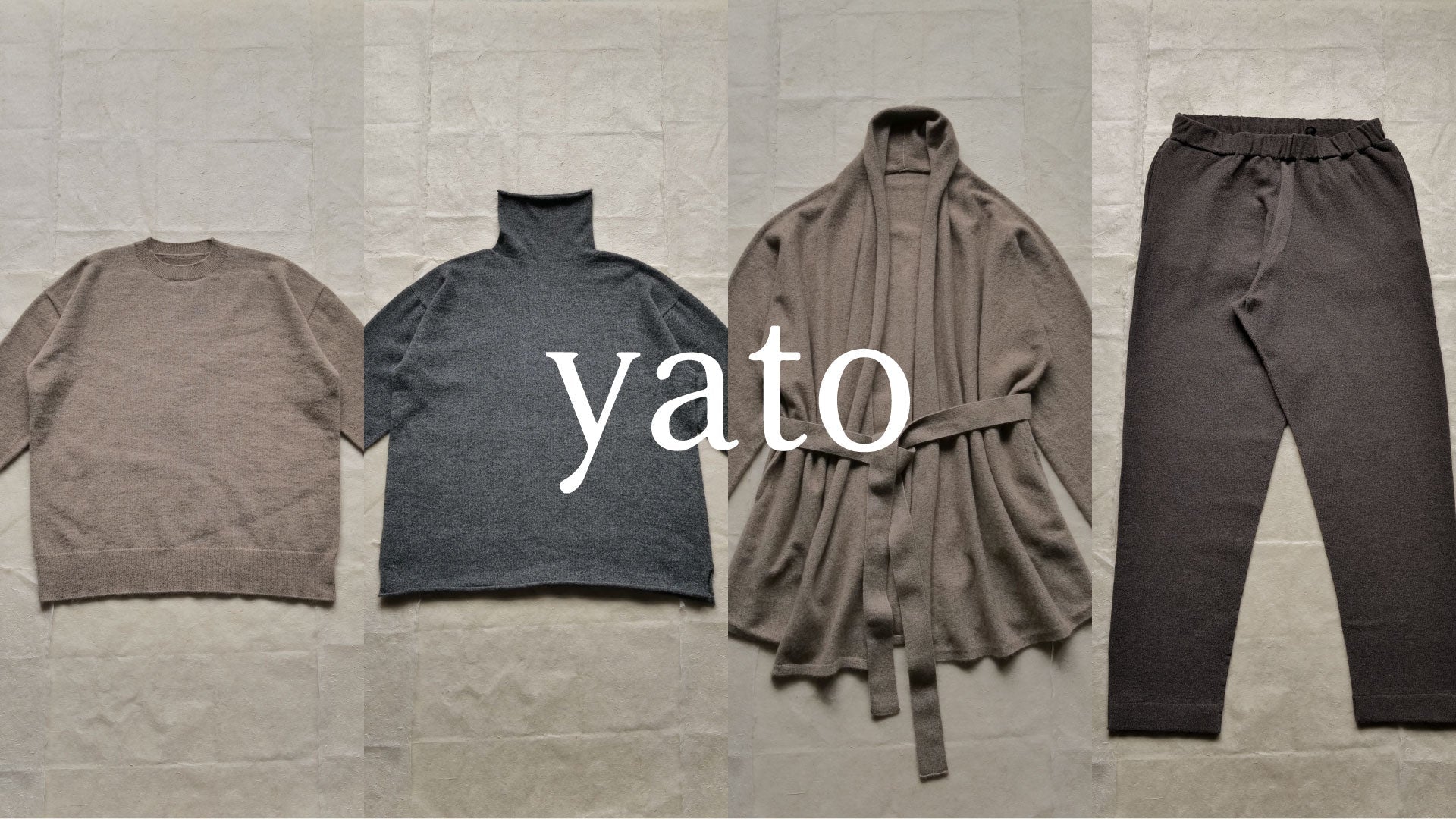 トークイベントも開催!調和するニットyatoポップアップ