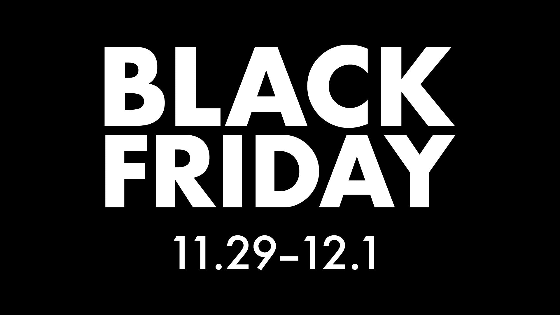 blueover BLACK FRIDAY 2024 11/29–12/1