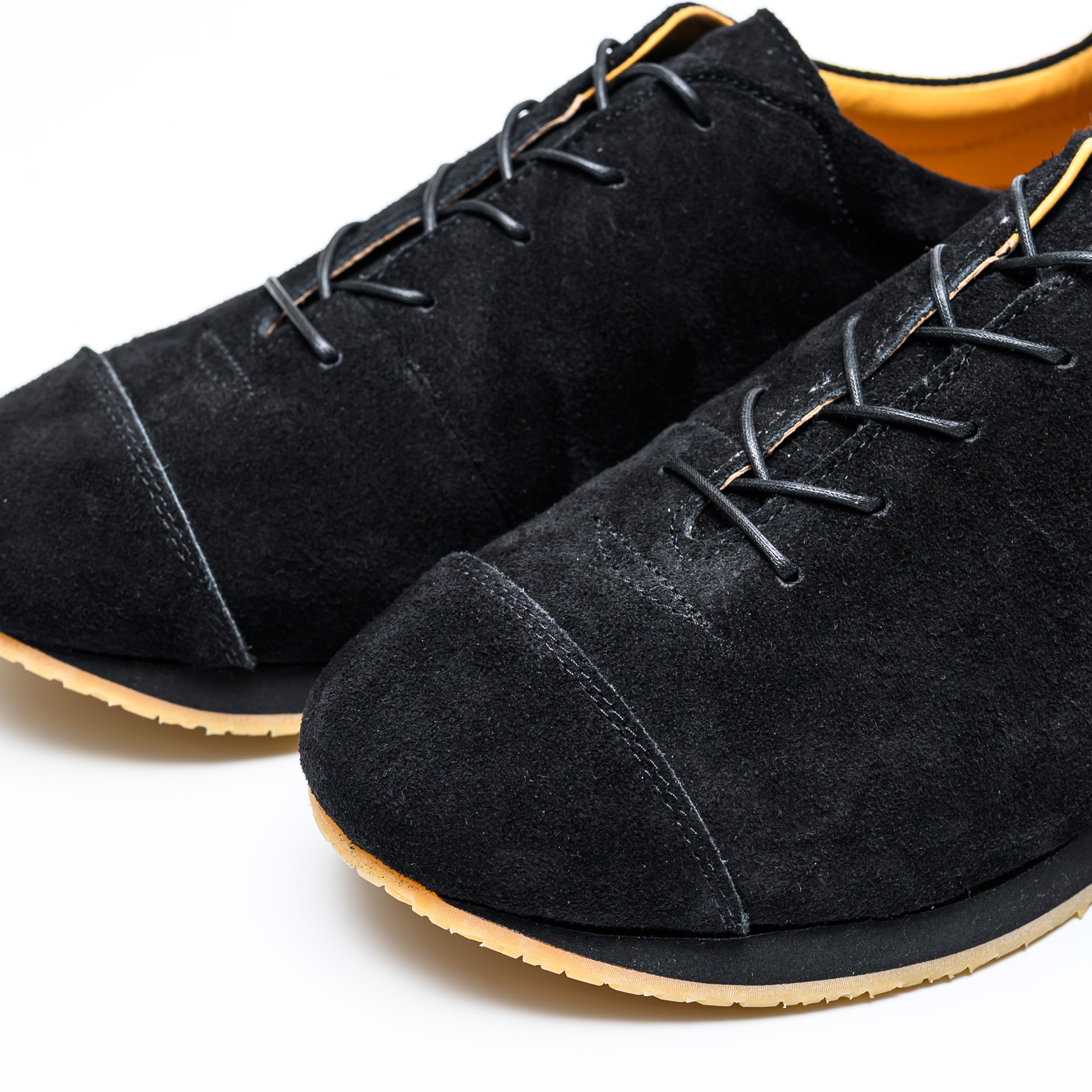 おかっぱ-ブラック-ブラックソール-幅広で歩くための日本製