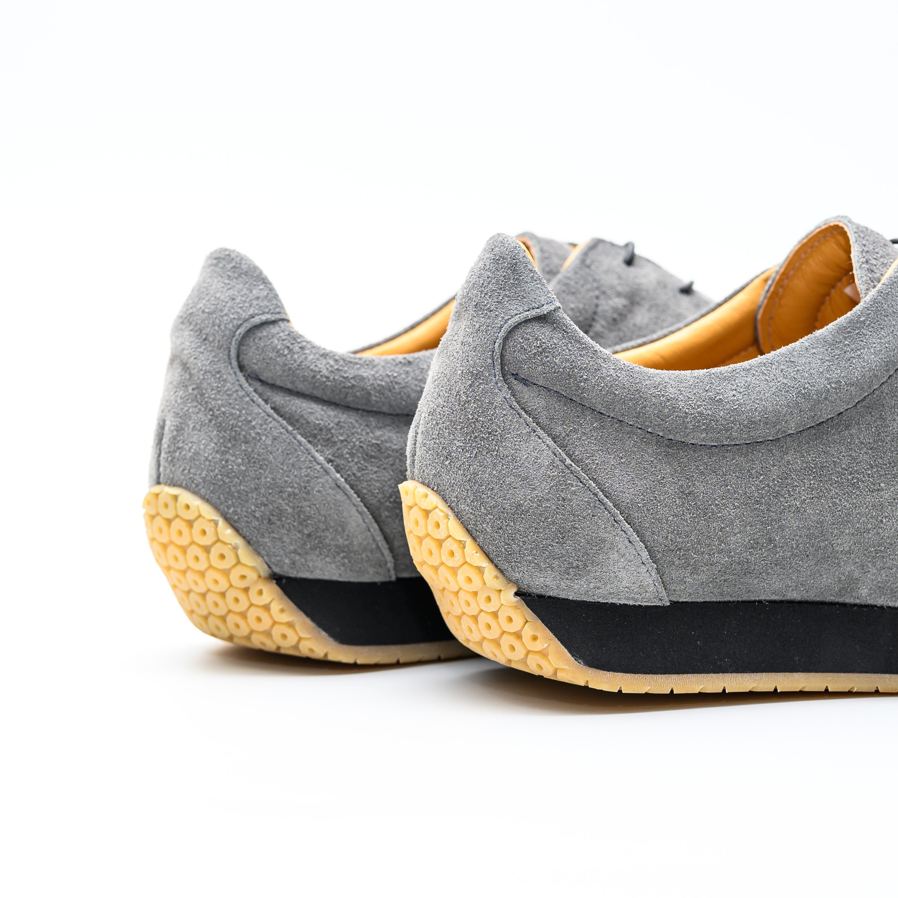 おかっぱ-ダークグレー-ブラックソール-幅広で歩くための日本製レザー