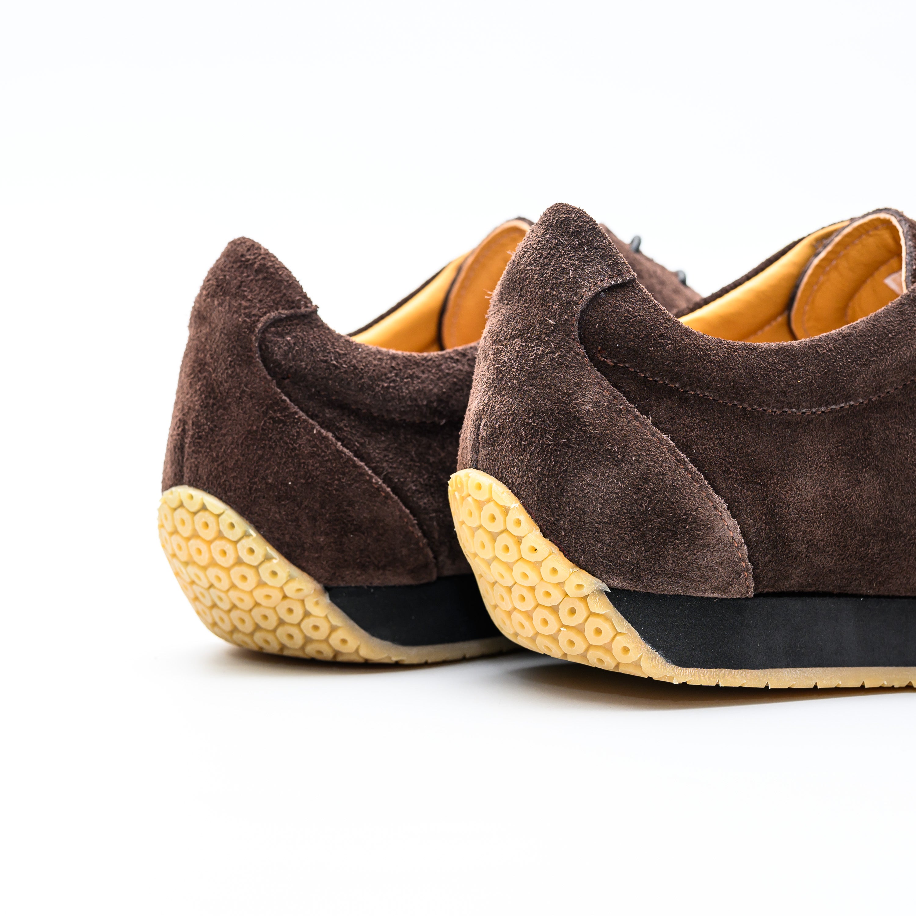 おかっぱ-ブラウン-ブラックソール-幅広で歩くための日本製レザー