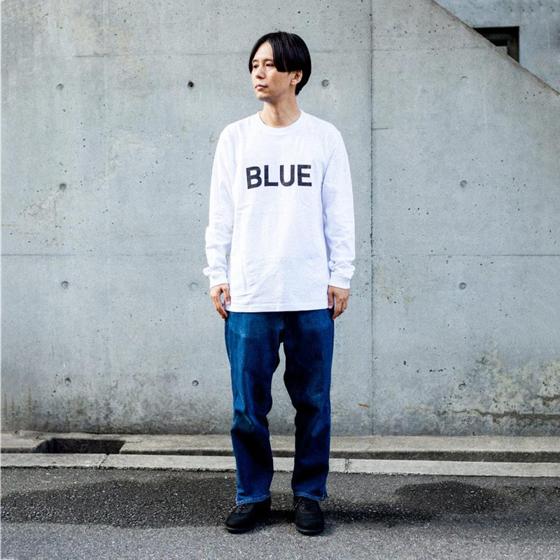 BLUE / ロングTシャツ