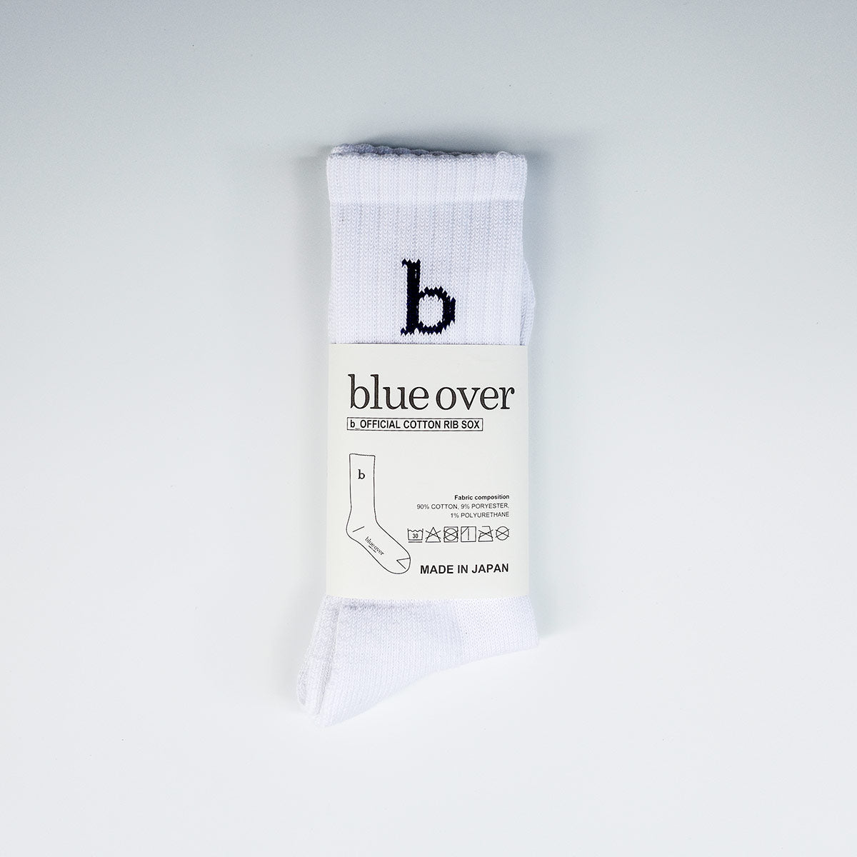 b_OFFICIAL Rib socks (cotton)